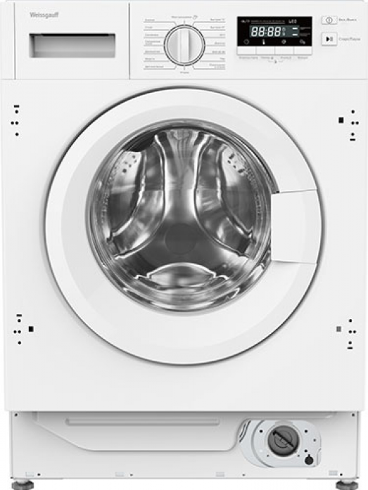 Стиральная машина Weissgauff WMI 6147 Inverter Steam 432703