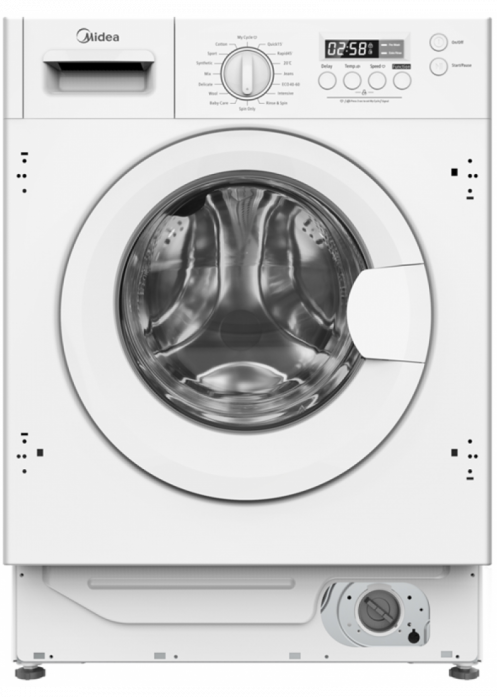 Встраиваемая стиральная машина Midea MFG10W60/W-RU
